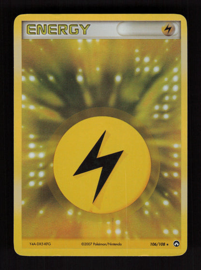 Lightning Energy 106/108 - EX Power Keepers