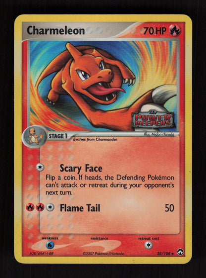 Charmeleon 28/108 - Reverse Holo - EX Power Keepers