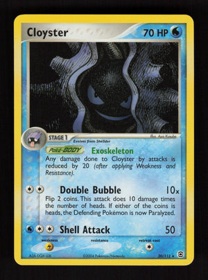 Cloyster 20/112 -  FireRed & LeafGreen