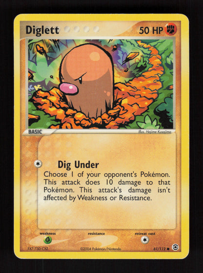 Diglett 61/112 -  FireRed & LeafGreen