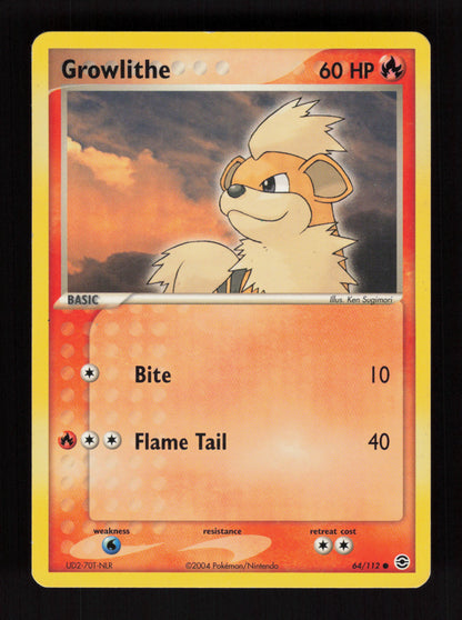 Growlithe 64/112 - FireRed & LeafGreen