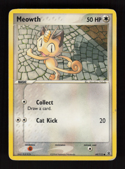 Meowth 69/112 - FireRed & LeafGreen