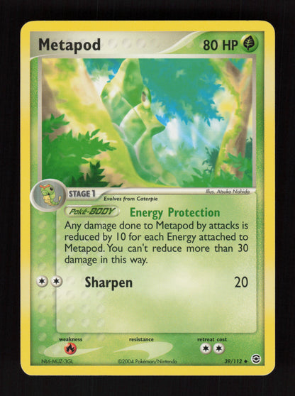 Metapod 39/112 - FireRed & LeafGreen