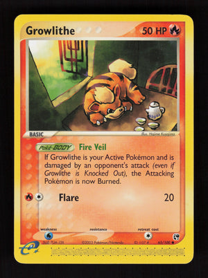 Growlithe 65/100 - Sandstorm