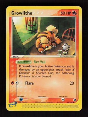 Growlithe 65/100 - Sandstorm