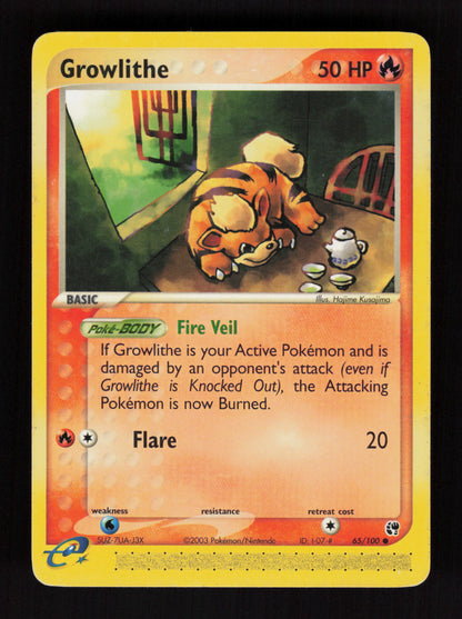 Growlithe 65/100 - Sandstorm