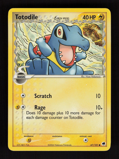 Totodile 67/101 - Dragon Frontiers