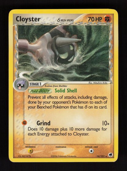 Cloyster 14/101 - Dragon Frontiers