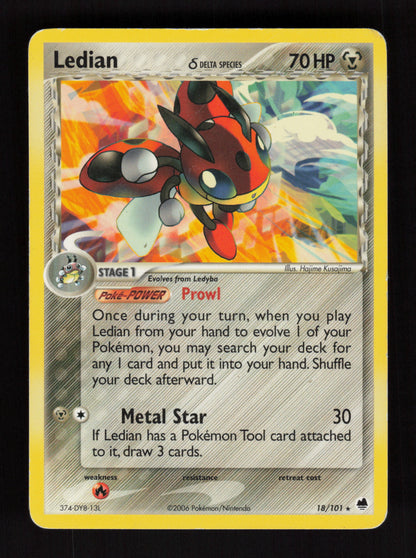 Ledian 18/101 - Dragon Frontiers