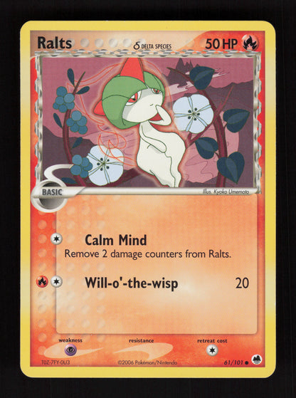 Ralts 61/101  - Dragon Frontiers