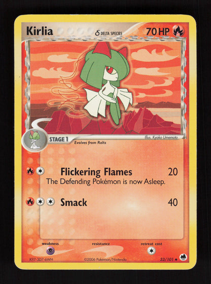 Kirlia 33/101  - Dragon Frontiers