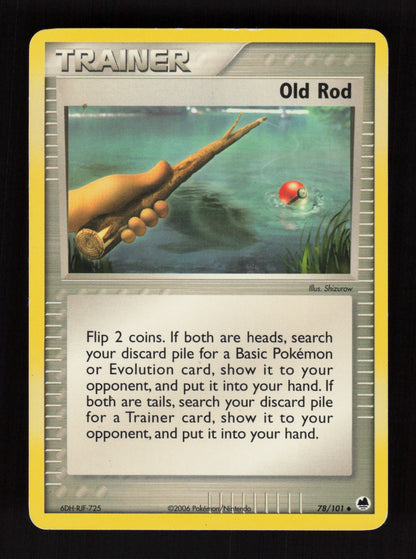 Old Rod 78/101  - Dragon Frontiers