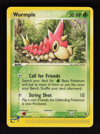 Wurmple 81/97 - Dragon