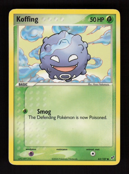 Koffing 62/107 - Deoxys