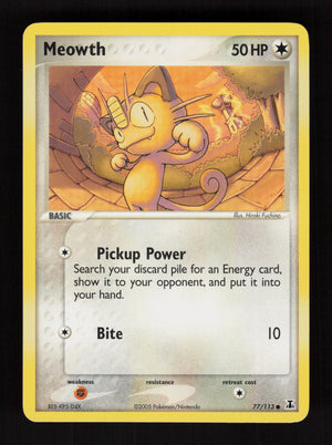 Meowth 77/113 - Delta Species