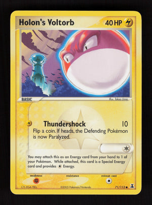 Holon's Voltorb 71/113 - Delta Species