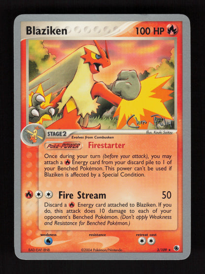 Blaziken 3/109 - Ruby & Sapphire - World Championships 2004
