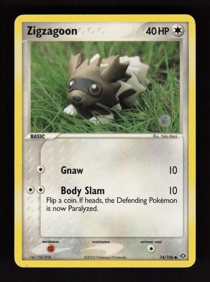 Zigzagoon 74/106 - Emerald