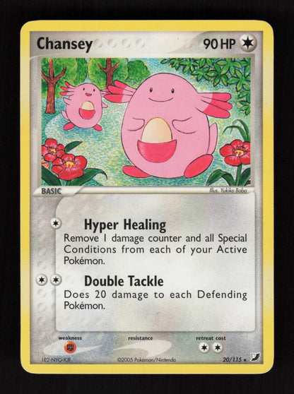 Chansey 20/115 - Unseen Forces