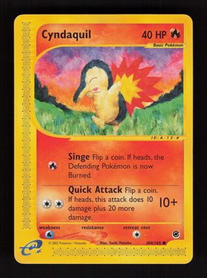 Cyndaquil 104/165 - Expedition