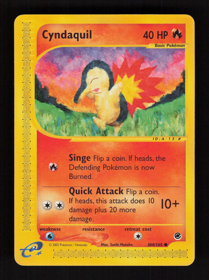 Cyndaquil 104/165 - Expedition
