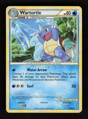 Wartortle 42/95 - Unleashed