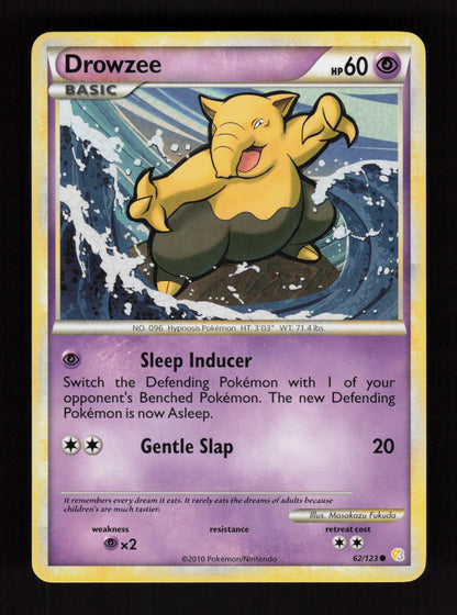 Drowzee 62/123 - HeartGold SoulSilver
