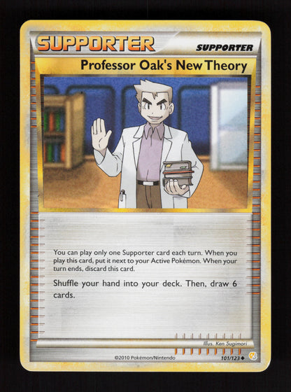 Professor Oak's New Theory 101/123 - HeartGold SoulSilver