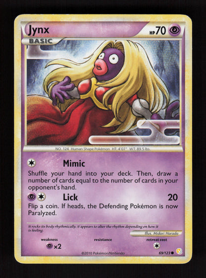 Jynx 69/123 - HeartGold SoulSilver