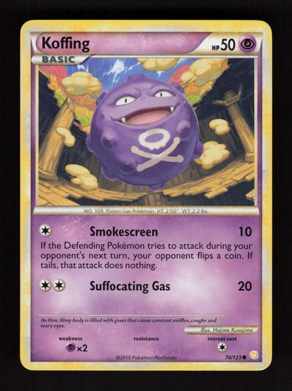 Koffing 70/123 - HeartGold SoulSilver