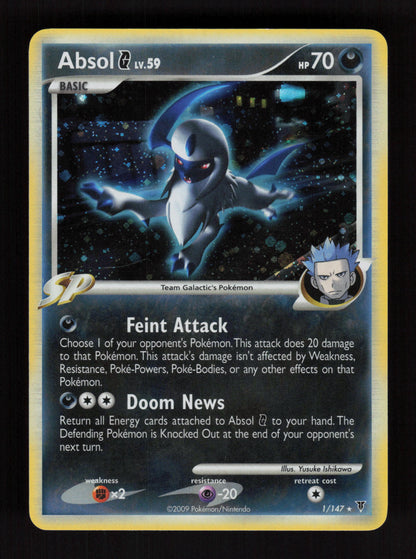 Absol 1/147 - Holo Rare - Supreme Victors