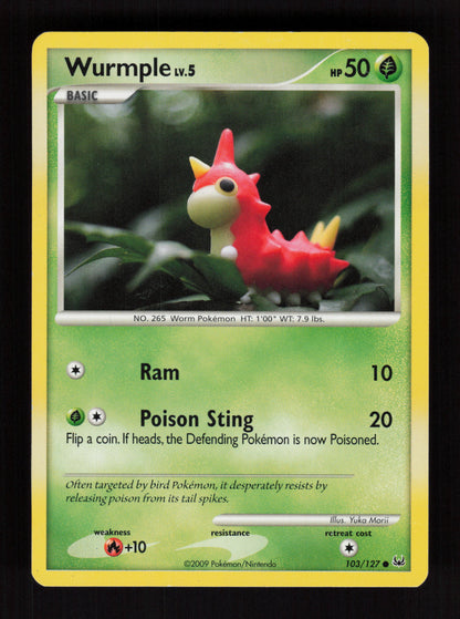 Wurmple 103/127 - Platinum