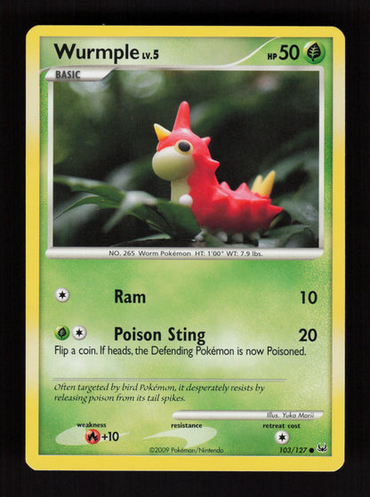 Wurmple 103/127 - Platinum