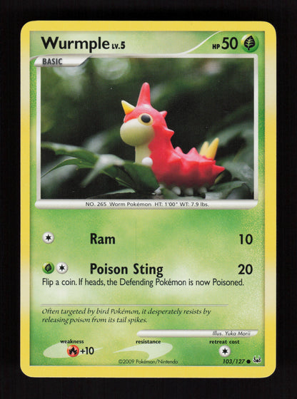 Wurmple 103/127 - Platinum
