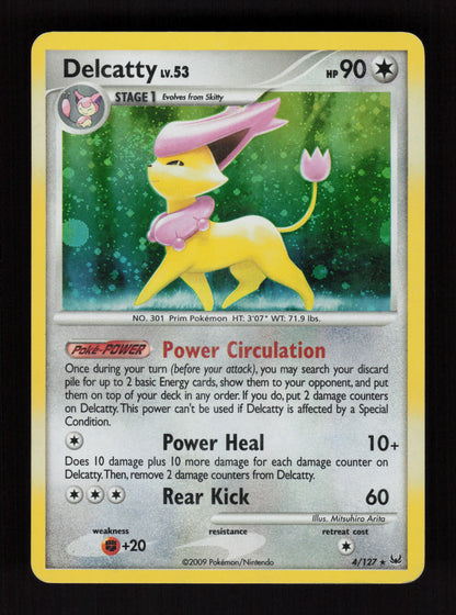 Delcatty 4/127 - Holo Rare - Platinum