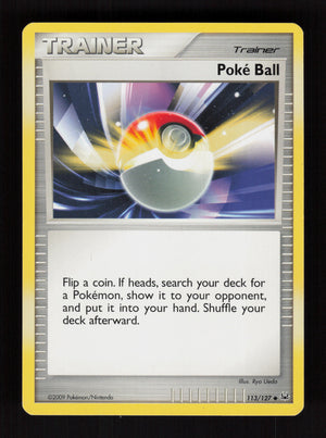 Poké Ball 113/127 - Platinum