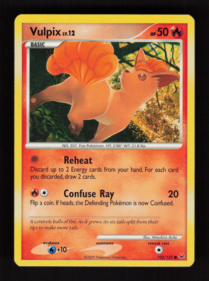 Vulpix 102/127 - Platinum