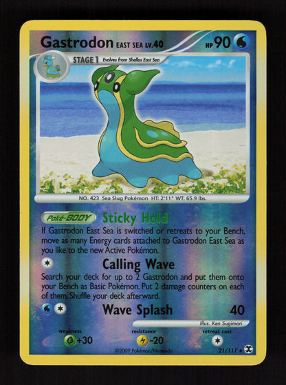 Gastrodon 21/111 - Reverse Holo - Rising Rivals