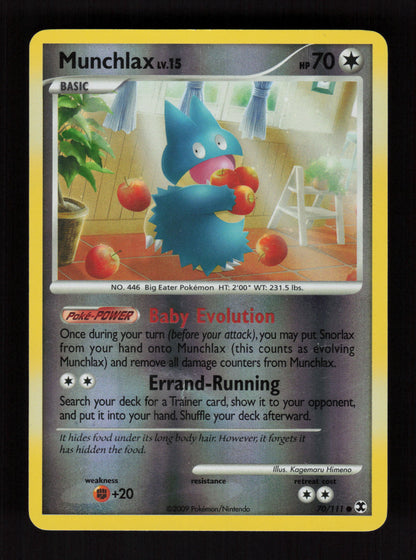 Munchlax 70/111 - Reverse Holo - Rising Rivals