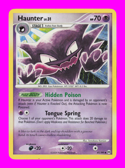 Haunter 41/99 - Arceus