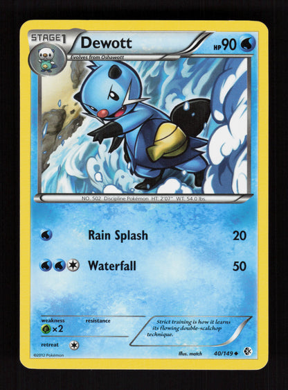 Dewott 40/149 - Boundaries Crossed