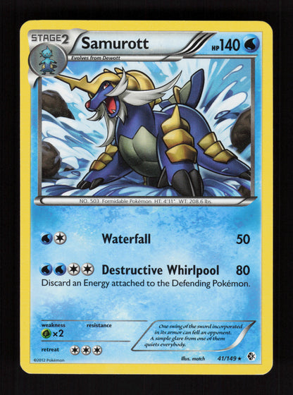 Samurott 41/149 - Boundaries Crossed
