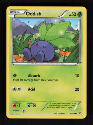 oddish 1/149 - Boundaries Crossed