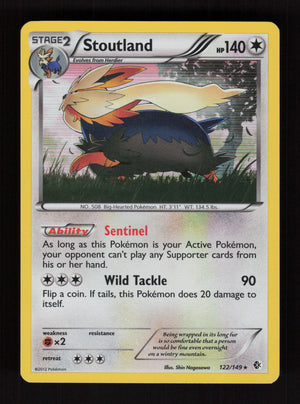 Stoutland 122/149 - Holo - Boundaries Crossed