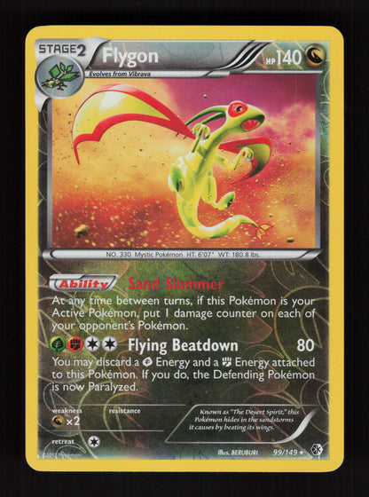 Flygon 99/149 - Reverse Holo - Boundaries Crossed