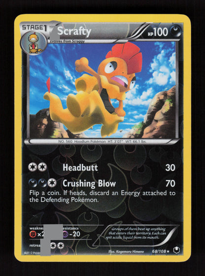 Scrafty 68/108 - Reverse Holo - Dark Explorers