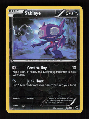 Sableye 62/108 - Reverse Holo - Dark Explorers