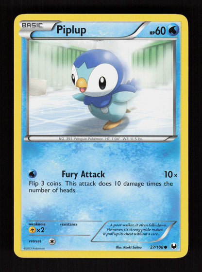 Piplup 27/108 - Dark Explorers