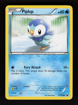 Piplup 27/108 - Dark Explorers