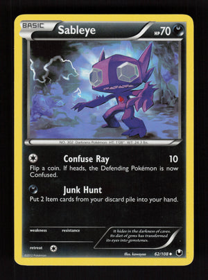 Sableye 62/108 - Dark Explorers
